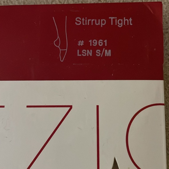 Capezio Stirrup Tight #1961; Light Suntan - Picture 2 of 3